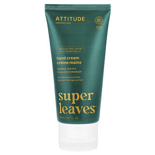 ATTITUDE, Super Leaves™（スーパーリーブス）、ハンドクリーム、オレンジリーブス、75ml（2.5液量オンス）
