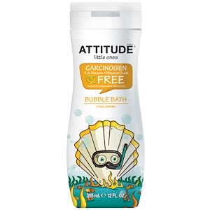 Отзывы о Аттитуде, Little Ones, Eco-Kids, Bubble Bath, 12 fl oz (355 ml)