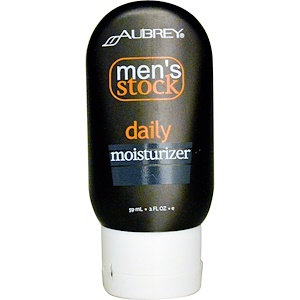 Отзывы о Обри Органикс, Men's Stock, Daily Moisturizer, 2 fl oz (59 ml)