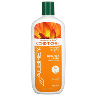 Aubrey Organics, Honeysuckle Rose Conditioner, Restores & Hydrates, Dry Hair, 11 fl oz (325 ml)