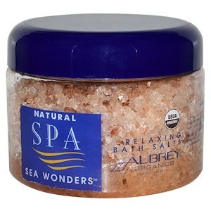 Отзывы о Обри Органикс, Natural Spa, Sea Wonders, Relaxing Bath Salts, 12 fl oz (355 ml)