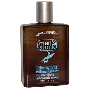 Отзывы о Обри Органикс, Men's Stock, City Rhythms After Shave, 4 fl oz (118 ml)
