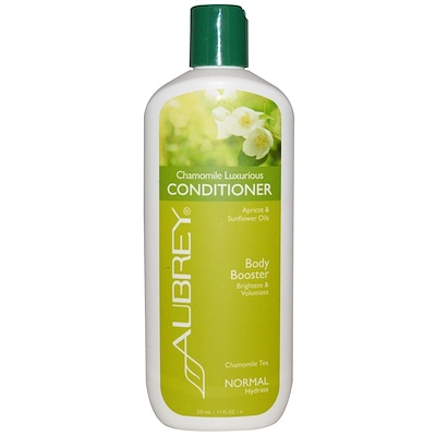 

Aubrey Organics Кондиционер для придания объема, для нормального тиа волос, с ромашкой, 11 жидких унций (325 мл)
