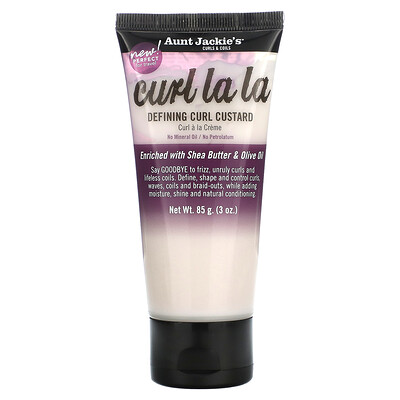 

Aunt Jackie's Curls & Coils Curl La La Defining Curl Custard 3 oz (85 g)