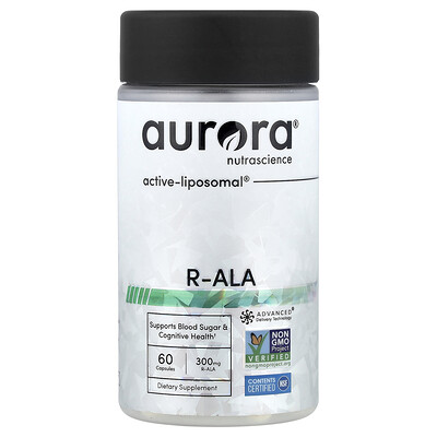 Aurora Nutrascience, R-ALA, 60 cápsulas