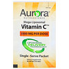 Aurora Nutrascience, Mega-Liposomal Vitamin C, 3000 mg, 32 sobres individuales de una sola porción con contenido líquido, 15 ml (0,5 oz. líq.) cada uno