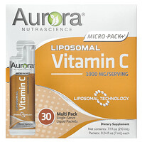 Micro-Pack+®, Vitamina C Lipossomal, 30 Embalagens, 7 ml (0,24 fl
