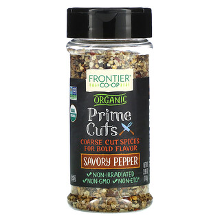 Frontier Co-op, Organic Prime Cuts, Savory Pepper, 3.99 oz (113 g)