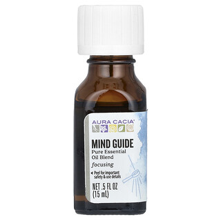 Aura Cacia, Pure etherische oliemix, Mind Guide, 15 ml