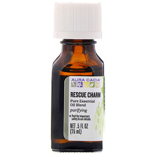 Отзывы о Аура Кация, Pure Essential Oil Blend, Rescue Charm, .5 fl oz (15 ml)