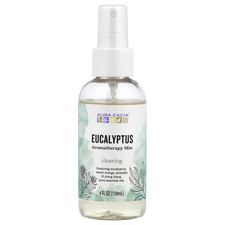 Aura Cacia, ароматичний туман, евкаліпт, 118 мл (4 рідк. унції)