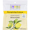 Aura Cacia, Aromatherapy Mineral Bath, Energizing Lemon, 2.5 oz (70.9 g)