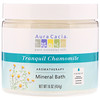 Aura Cacia, Baño Mineral de Aromaterapia, Camomila Tranquila, 16 oz (454 g)