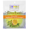 Aura Cacia, 아로마테라피 폼 배스, 피스풀 파촐리 & 스위트 오렌지, 70.9g(2.5oz)