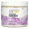 Aura Cacia, 아로마테라피 폼 배스, 릴렉싱 라벤더, 397g(14oz)
