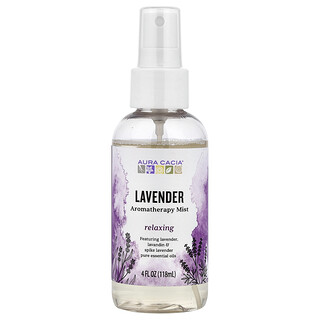 Aura Cacia, ароматичний спрей, лаванда, 118 мл (4 рідк. унції)