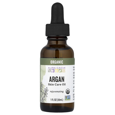 Product Image for Aura Cacia, Skin Care Oil, Organic Argan, 1 fl oz (30 ml)