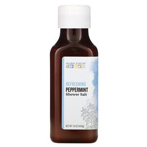 Отзывы о Аура Кация, Shower Salt, Refreshing Peppermint, 16 oz (454 g)