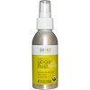 Aura Cacia, オーガニック、ヨガミスト、浄化、ティーツリー&レモン、4 液体オンス(118 ml)