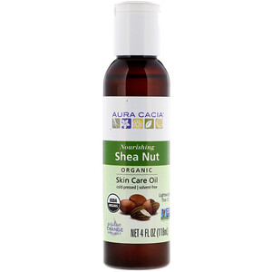 Аура Кация, Organic, Skin Care Oil, Shea Nut, 4 fl oz (118 ml) отзывы