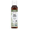 Organic, Skin Care Oil, Sweet Almond, 4 fl oz (118 ml)