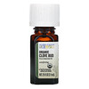 Aura Cacia, Pure Essential Oil, Organic Clove Bud, .25 fl oz (7.4 ml)