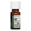 Aura Cacia, Pure Essential Oil, Organic Pine, 0.25 fl oz (7.4 ml)