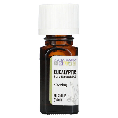 

Aura Cacia Pure Essential Oil Eucalyptus 0.25 fl oz (7.4 ml)