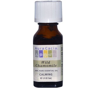 Отзывы о Аура Кация, 100% Pure Essential Oil, Wild Chamomile, .5 fl oz (15 ml)