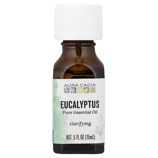 Aura Cacia, Huile essentielle pure, Eucalyptus, 15 ml