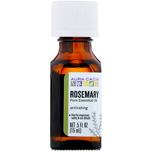 Отзывы о Аура Кация, Pure Essential Oil, Rosemary, .5 fl oz (15 ml)