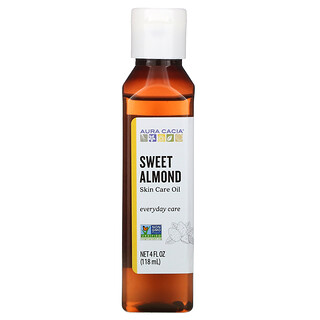 Aura Cacia, Skin Care Oil, Sweet Almond, 4 fl oz (118 ml)