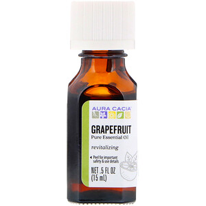 Аура Кация, Pure Essential Oil, Grapefruit, .5 fl oz (15 ml) отзывы
