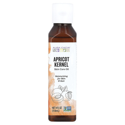 Product Image for Aura Cacia, Skin Care Oil, Apricot Kernel, 4 fl oz (118 ml)