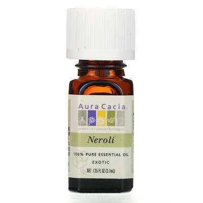 

Aura Cacia 100% чистое эфирное масло, органический нероли, 3,7 мл (0,125 жидк. унции)