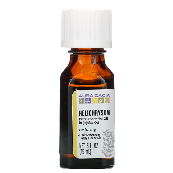 Aceites esenciales puros, Helichrysum, 15 ml (0,5 oz. líq.)
