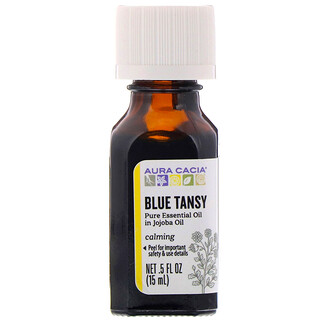 Aura Cacia, Reines ätherisches Öl, Blue Tansy, 15 ml