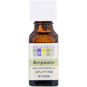 Отзывы о Аура Кация, 100% Pure Essential Oil, Bergamot, .5 fl oz (15 ml)