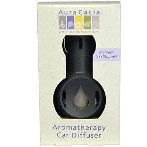 Купить Aura Cacia, Ароматерапевтический диффузор для машины, 1 шт  на IHerb