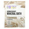 Aura Cacia, Banho Mineral Aromaterapêutico, Cedro Meditativo, 2,5 oz (70,9 g)