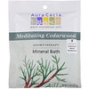Aura Cacia, Aromatherapy Mineral Bath, Meditating Cedarwood, 2.5 oz (70.9 g)