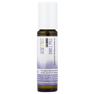 Aura Cacia, Blanding av essensielle oljer, roll-on, chill-pille, 9,2 ml