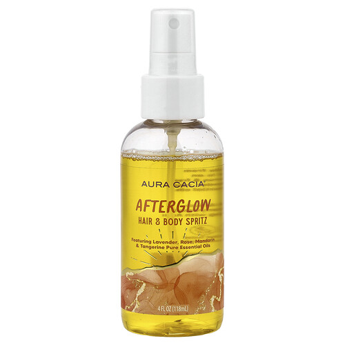 Aura Cacia, Spritz pour cheveux et corps, Afterglow, 118 ml