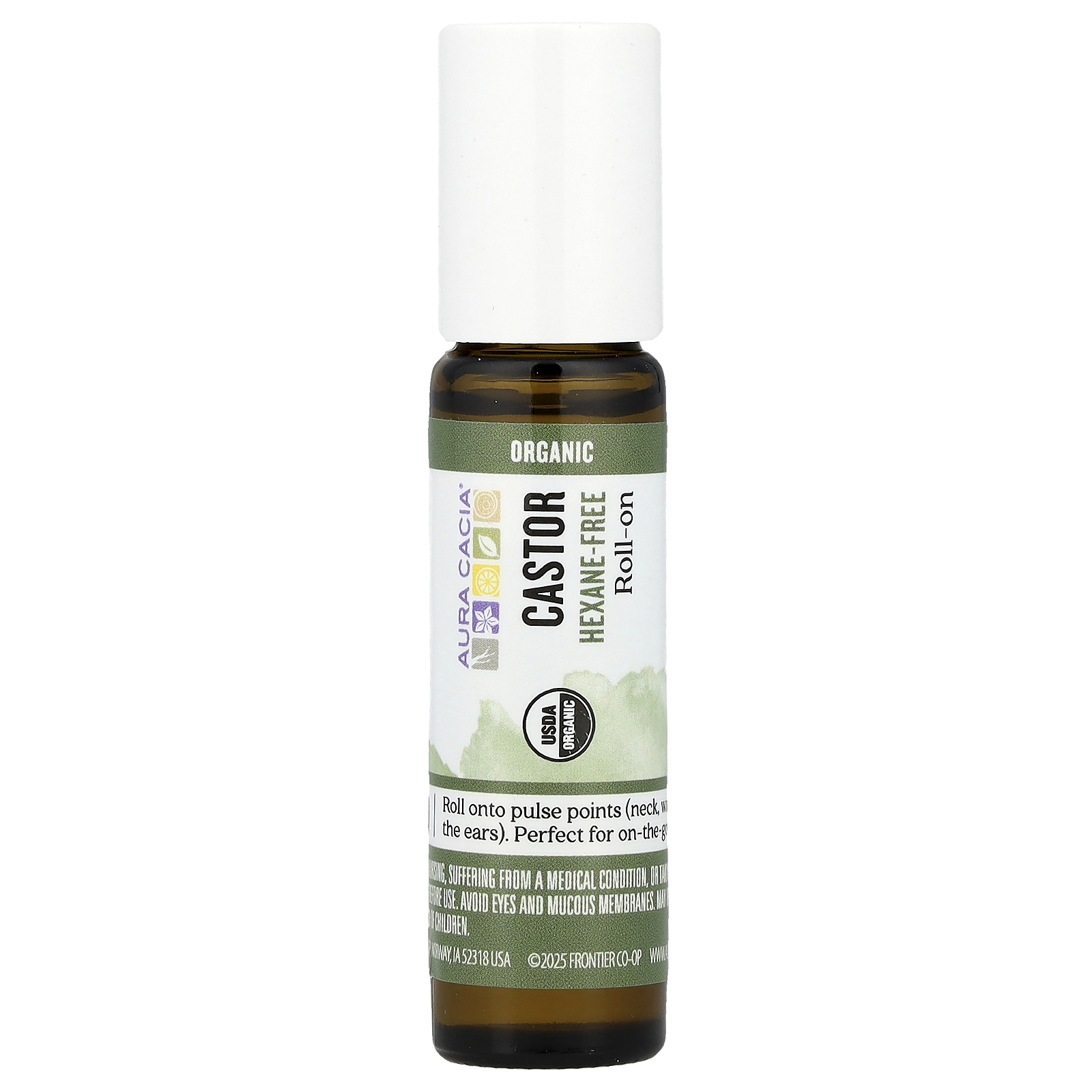 Aura Cacia (아우라 카시아), 롤온, 캐스터, 9.2ml(0.31fl oz)