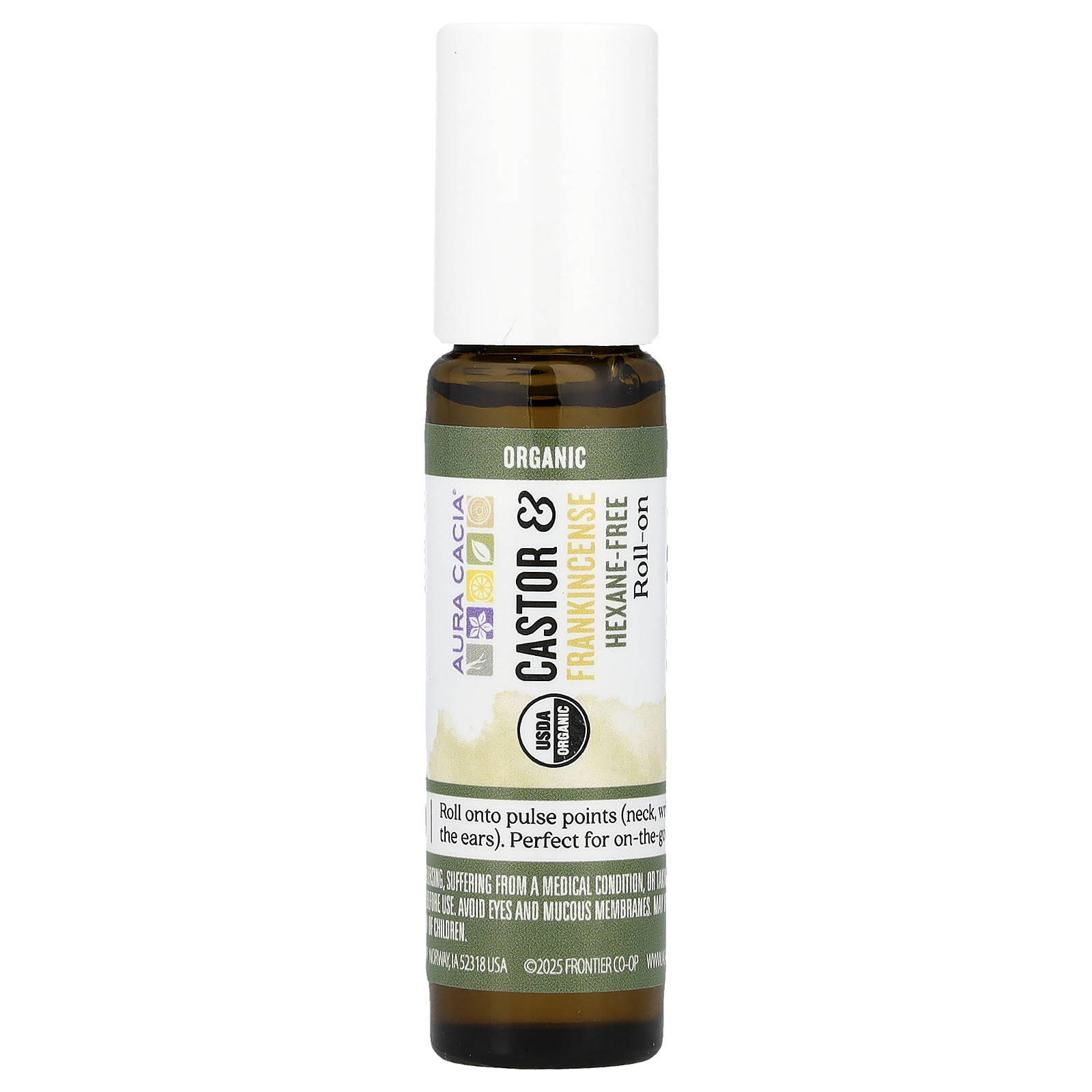 Рулет, касторовое масло и ладан, 0,31 жидких унции (9,2 мл)