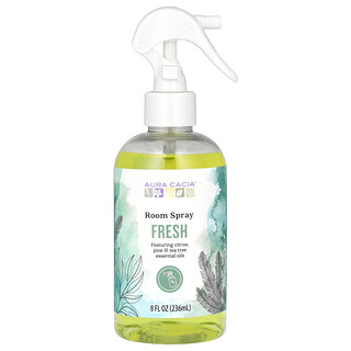 Aura Cacia, Spray de cameră, proaspăt, 8 fl oz (236 ml)