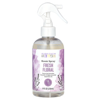 Aura Cacia, Romspray, friske blomsterdufter, 236 ml