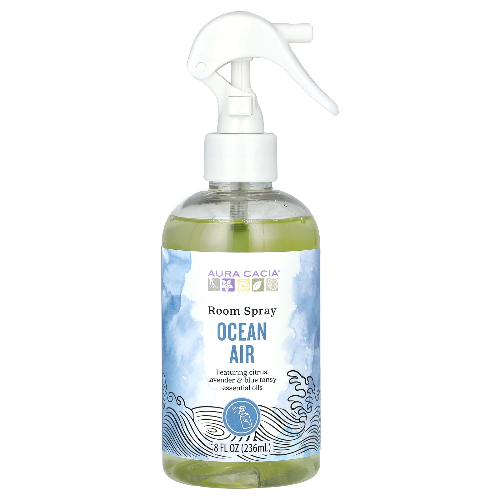 Aura Cacia (아우라 카시아), 룸 스프레이, 해양 에어, 236ml(8fl oz)