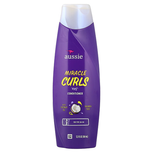 Aussie, Miracle Curls, Conditioner With Coconut Oil , 12.1 fl oz (360 ml)
