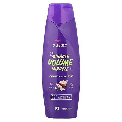 Aussie, Miracle Volume, Champú, 360 ml (12,1 oz. Líq.)
